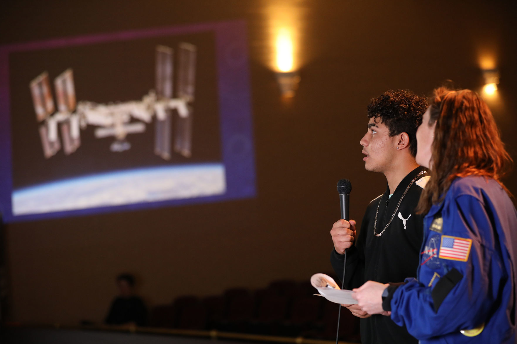 Talking Into Space